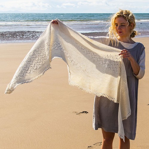 Seacote is a Free Pattern with purchase of The Fibre Company Meadow