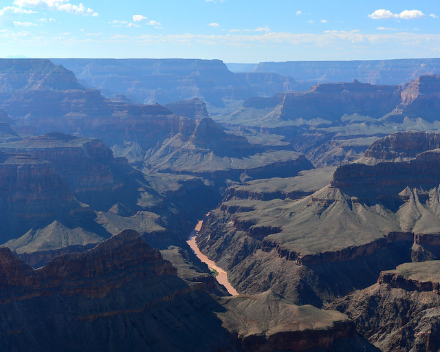 Vistas del rio Colorado desde el Mohave Point