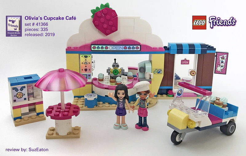 Heartlake Times: Review: 41366 Olivia's Cupcake Café
