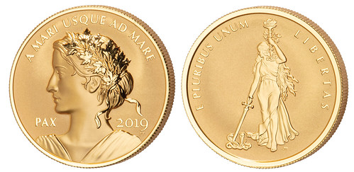 2019 RCM Peace and Liberty medal