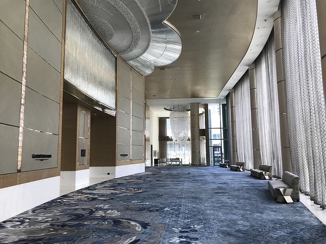 Shangri-la Hotel ballroom lobby