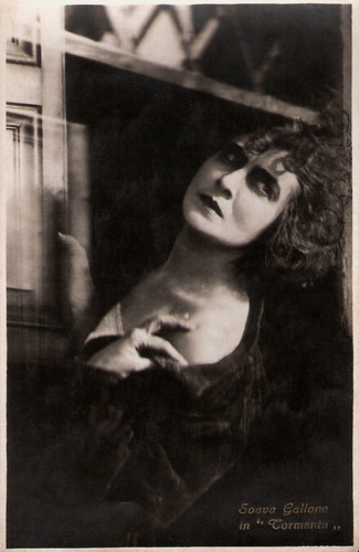 Soava Gallone in La Tormenta (1922)