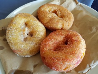 Doughnuts from OMG Donuts at Brisbane Vegan Markets