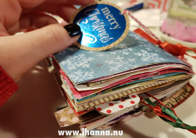 December Daily Journaling + snow, baking & finished cover