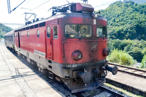 balkans barbelgradetrain bordercrossing europe railway serbia trainstation